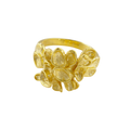 Falling Leaf Cluster Statement Ring