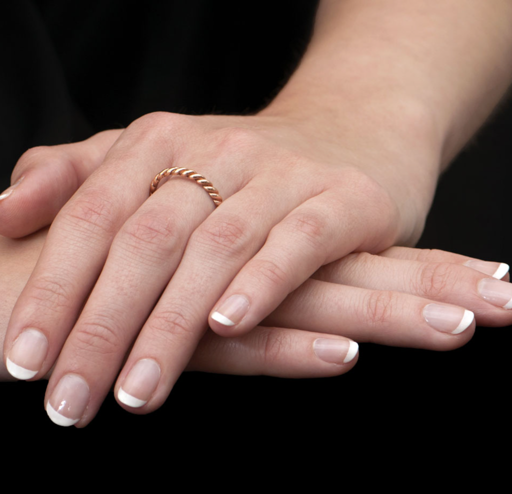 Designer Rope Stack Ring